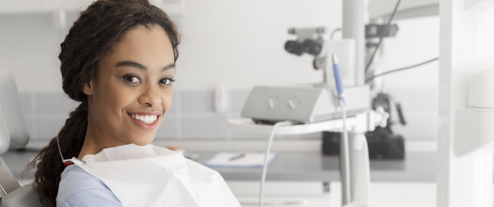 Patient consultation room at The Denture Gallery